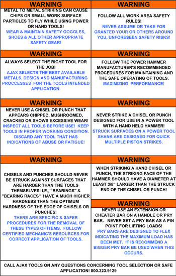 Safety Sheet